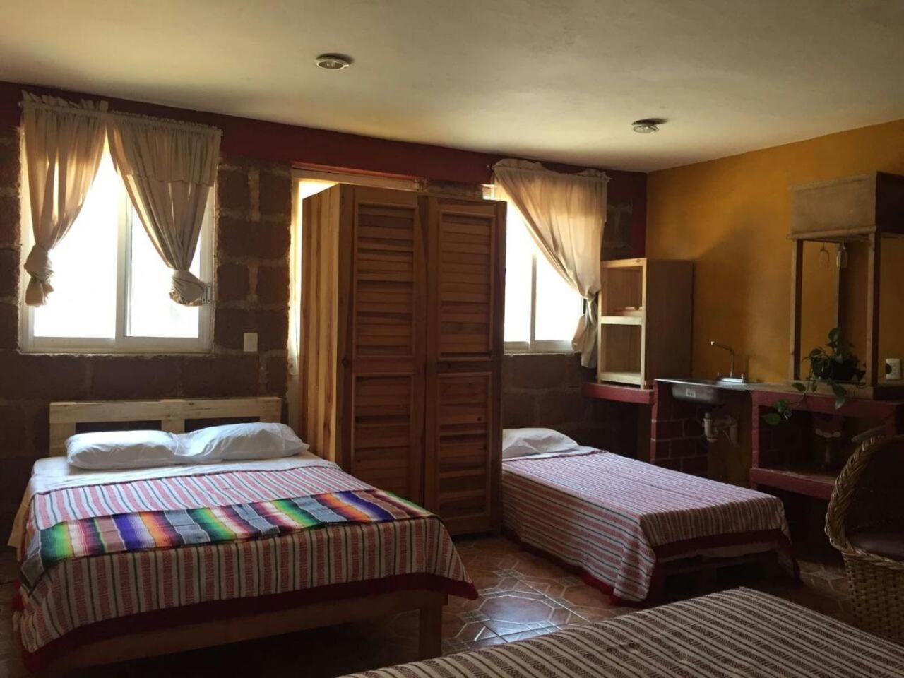 Hotel Las Fumarolas De Don Goyo Чолула Екстер'єр фото