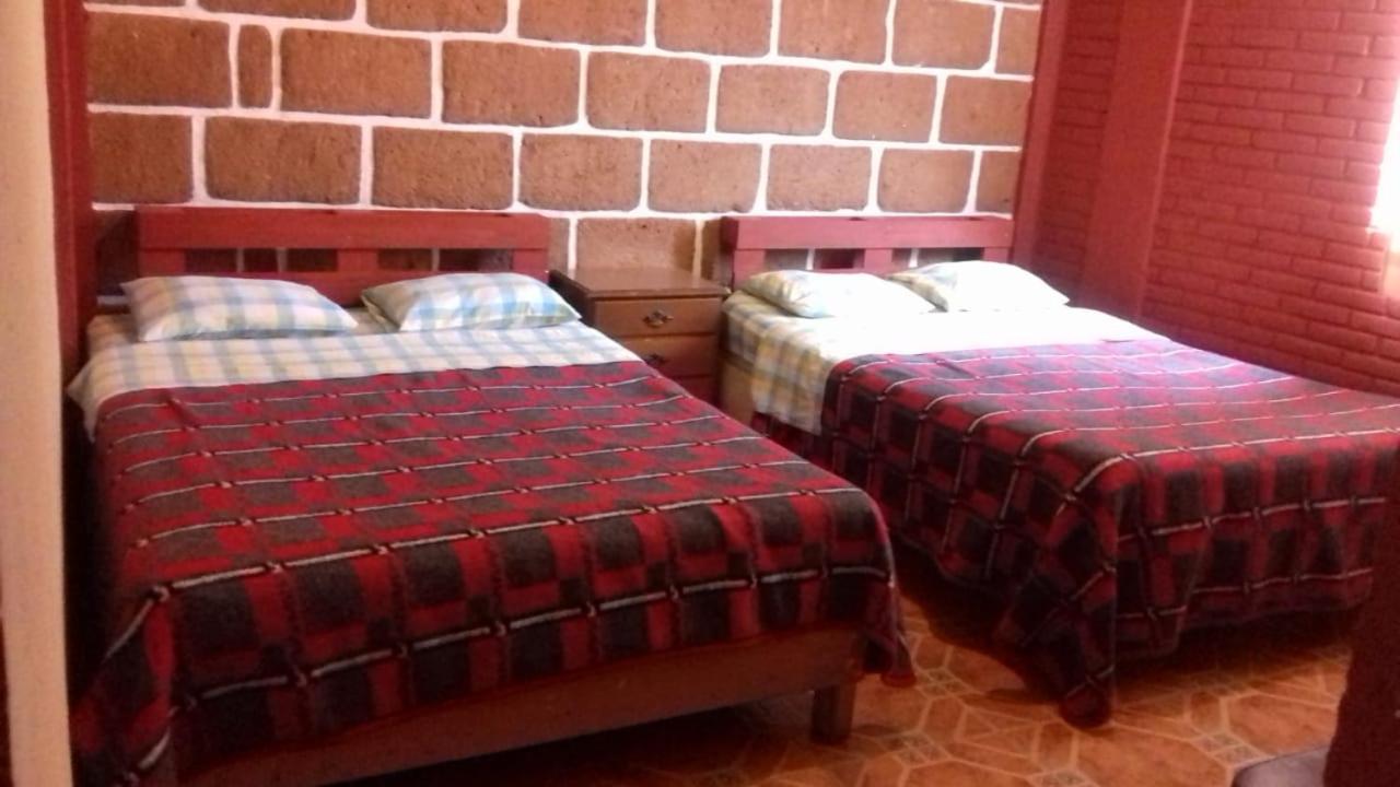 Hotel Las Fumarolas De Don Goyo Чолула Екстер'єр фото