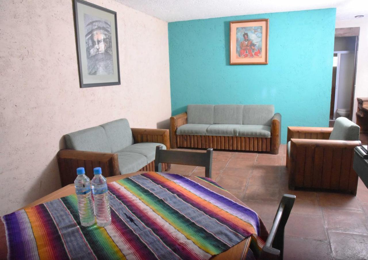 Hotel Las Fumarolas De Don Goyo Чолула Екстер'єр фото