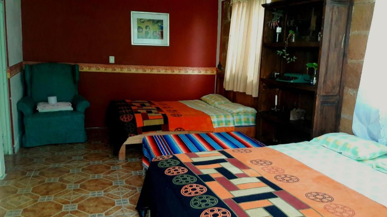 Hotel Las Fumarolas De Don Goyo Чолула Екстер'єр фото